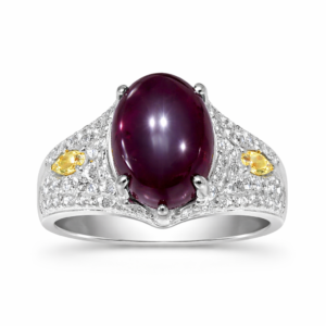 Ruby Red Stone Ring