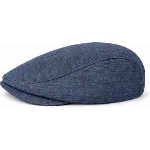 Dark Blue Textured Jessie Cap
