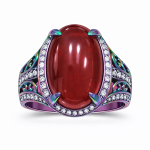 Royal Red Designer Ring