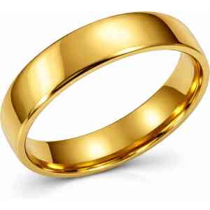 Classic Gold Polished Band Ring