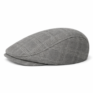 Grey Check Jessie Cap