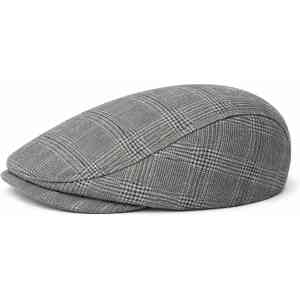 Grey Check Jessie Cap