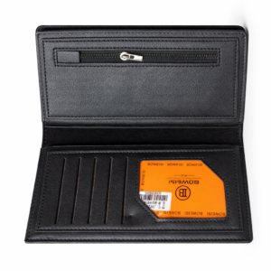 Black Zip Pocket Wallet