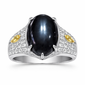 Black Onyx Style Ring