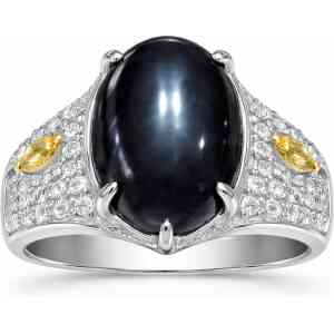 Black Onyx Style Ring