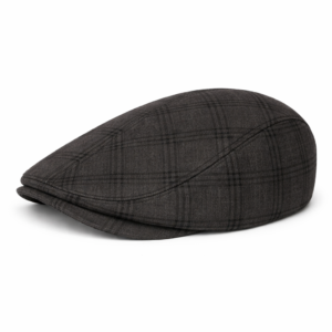 Brown Check Jessie Cap