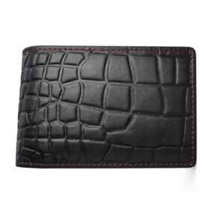 Textured Black Designer Wallet