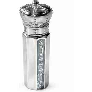 Silver Crown Style Attar Bottle