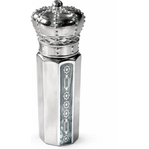Silver Crown Style Attar Bottle