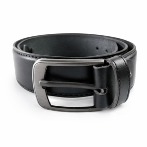 Premium Black Formal Leather Belt