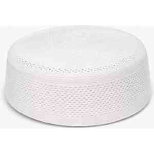 Classic White Prayer Cap (Kufi)