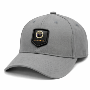 Grey Classic Badge Cap