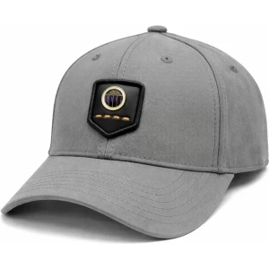 Grey Classic Badge Cap