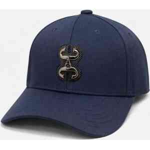 Navy Premium Metal Logo Cap