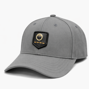 Grey Signature Badge Cap