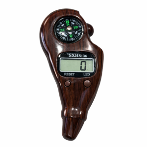 Digital Tasbeeh Counter with Compass (Wood Style)