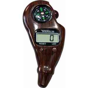 Digital Tasbeeh Counter with Compass (Wood Style)