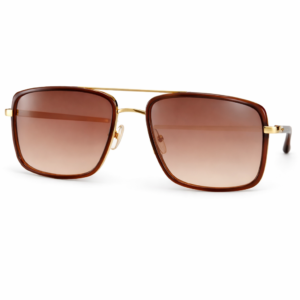 Retro Square Gradient Sunglasses