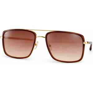 Retro Square Gradient Sunglasses