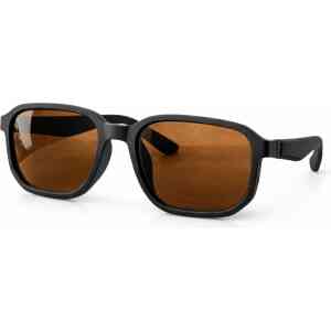 Classic Matte Black Square Sunglasses
