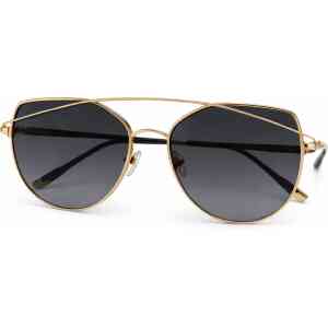 Aviator Style Metal Sunglasses
