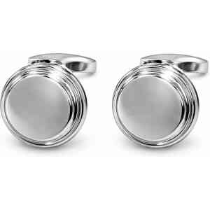 Classic Polished Silver Cufflinks