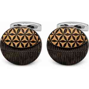 Wooden Texture Style Cufflinks