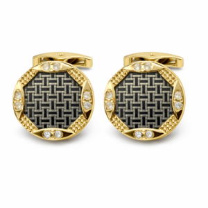Luxury Gold Frame Cufflinks