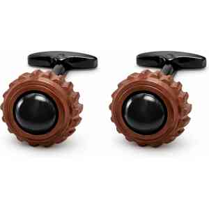 Black Stone Formal Cufflinks