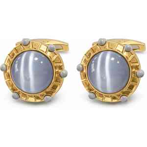 Gold Pearl Style Cufflinks