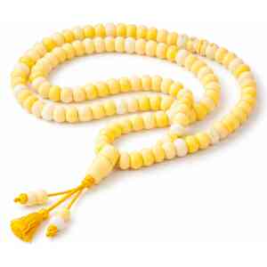 Classic Yellow Stone Prayer Tasbeeh