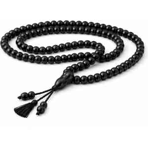 Elegant Black Bead Prayer Tasbeeh