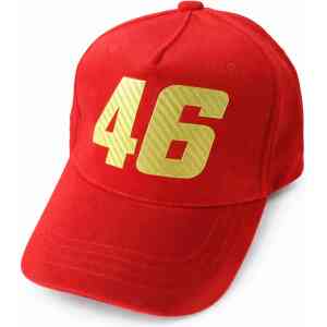 Red Velvet 46 Number Cap with Gold Print
