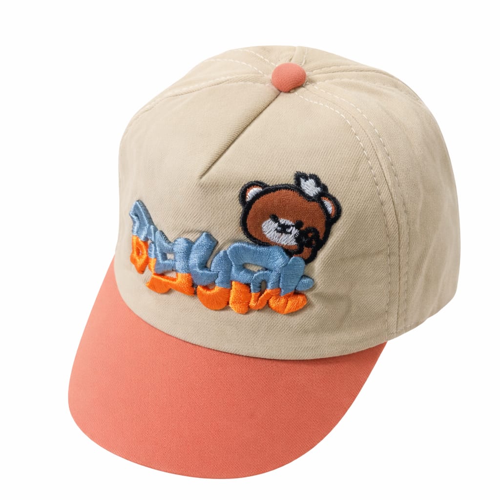 Cute Bear Kids Baseball Cap