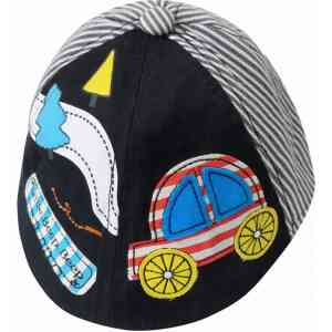 Kids Cartoon Car Printed Cap