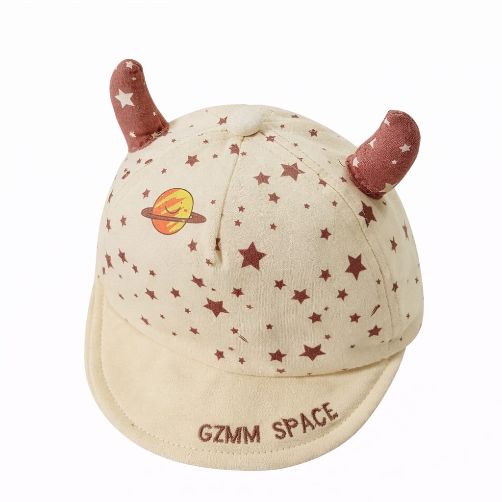 Baby Space Cartoon Soft Cap