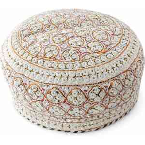 Handmade Sindhi Embroidered Round Prayer Cap
