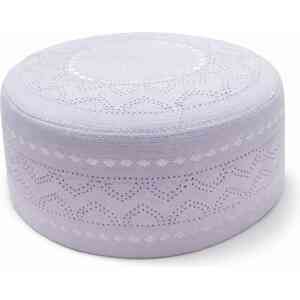 Al Farooq Classic White Prayer Cap