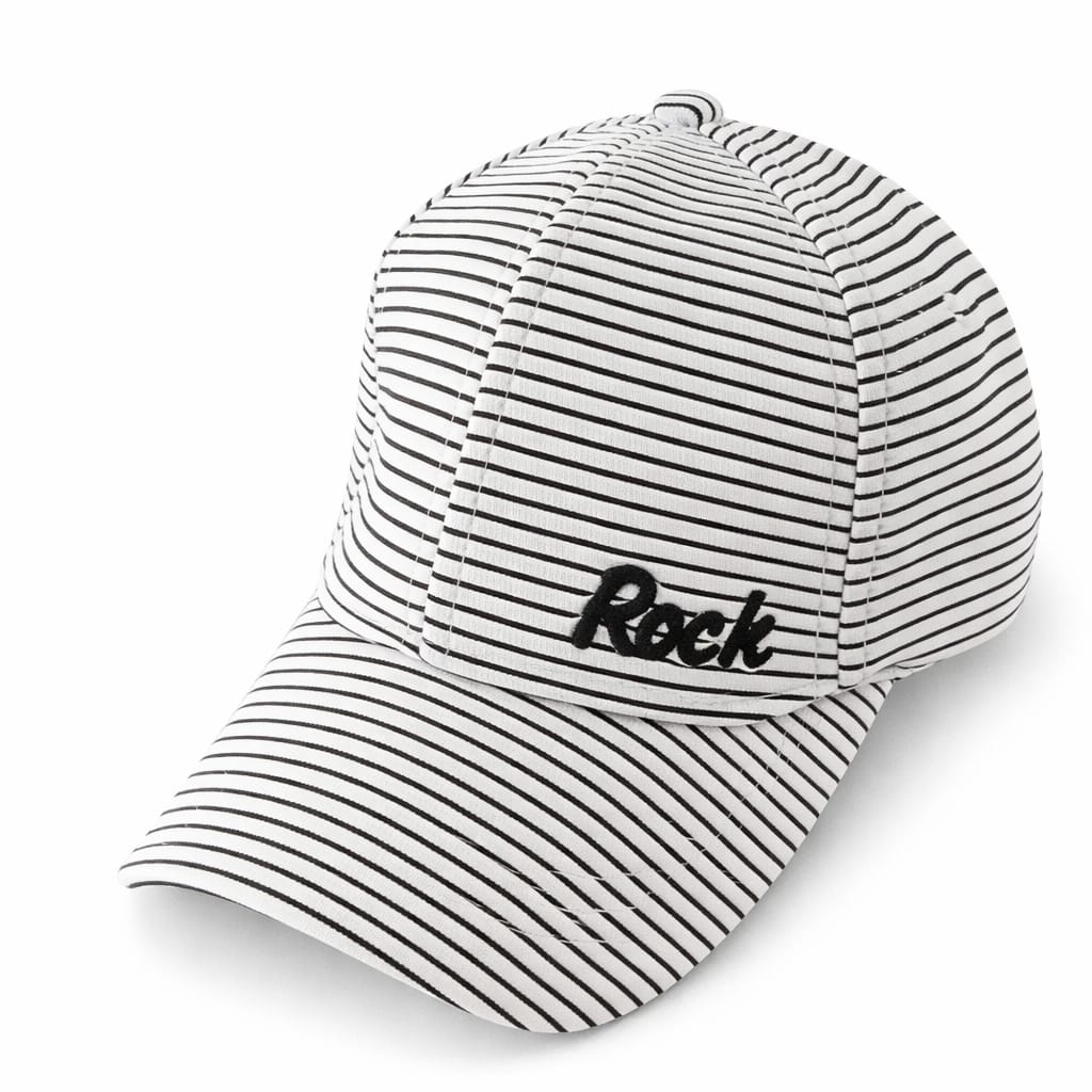 White with Black Stripes