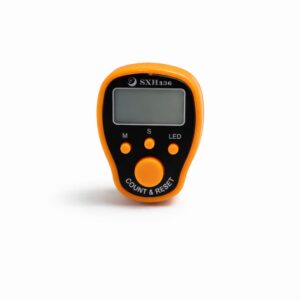 Orange Digital Tasbeeh Counter with LED