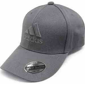 Grey Adidas Logo Cap – Adjustable Casual Cap