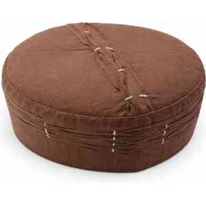 Brown Muslim Prayer Cap – Traditional Islamic Kufi Hat