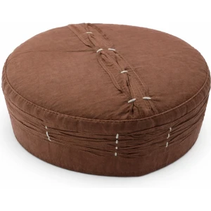 Brown Muslim Prayer Cap – Traditional Islamic Kufi Hat