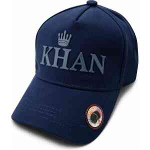 KHAN Crown Premium Cap – Navy Blue