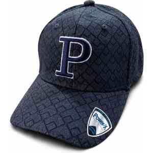 Men’s Navy Blue P Logo Premium Baseball Cap – Adjustable Casual Hat