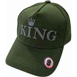 Olive Green KING Premium Logo Cap