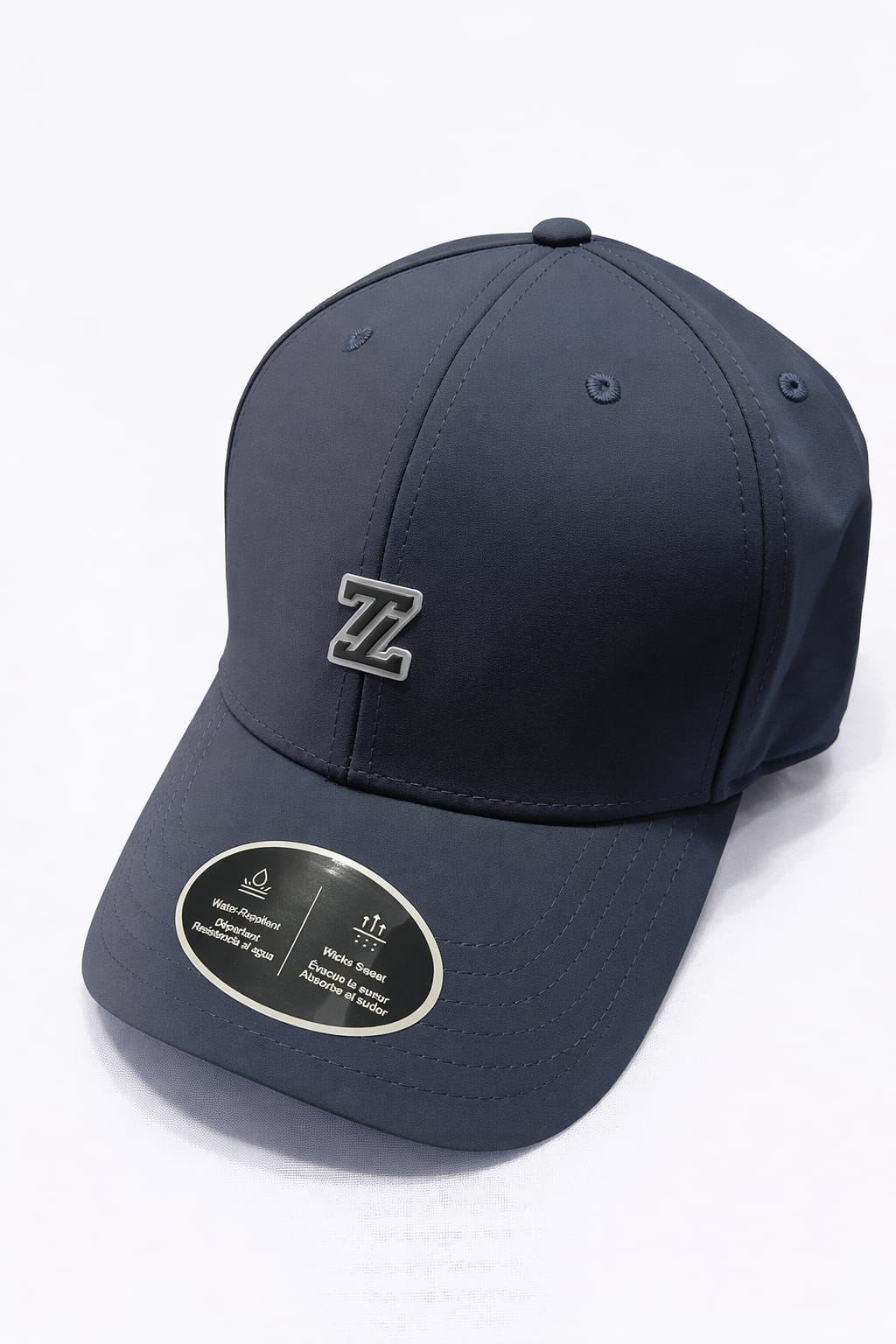 Premium Minimal Z Logo Baseball Cap – Midnight Dark Grey Casual Adjustable Cap