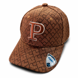 Men’s Chocolate Brown P Logo Premium Fashion Cap