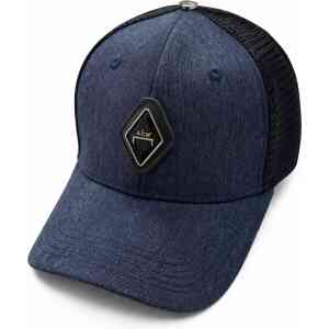 Men’s Navy Blue ACW Logo Mesh Trucker Cap – Premium Adjustable Hat