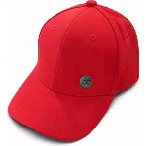 Classic Red Plain Premium Baseball Cap